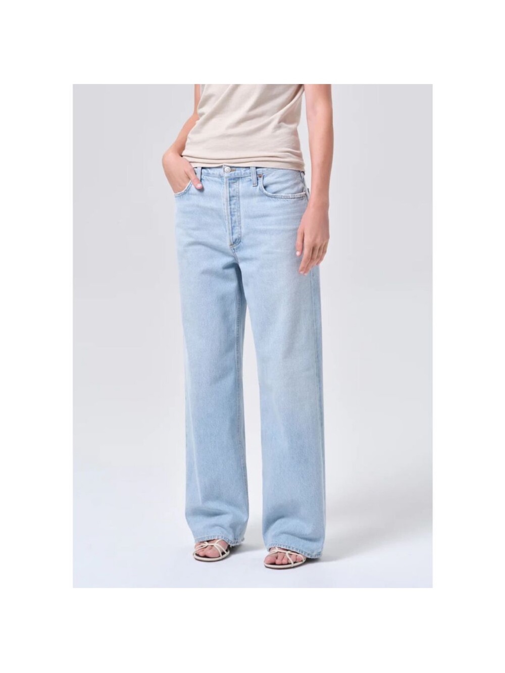 Agolde Low Slung Baggy Jeans